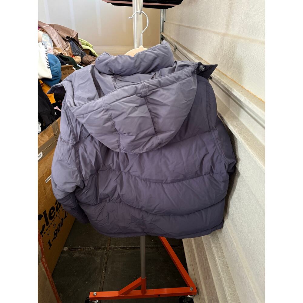 SMALL Madhappy Navy Cozy Down Jacket - Picture 4 of 4